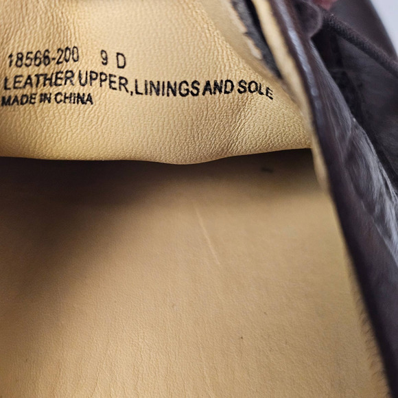 Florsheim Imperial Mens 9D Leather Brown  Dress Shoe‎ - Picture 6 of 9